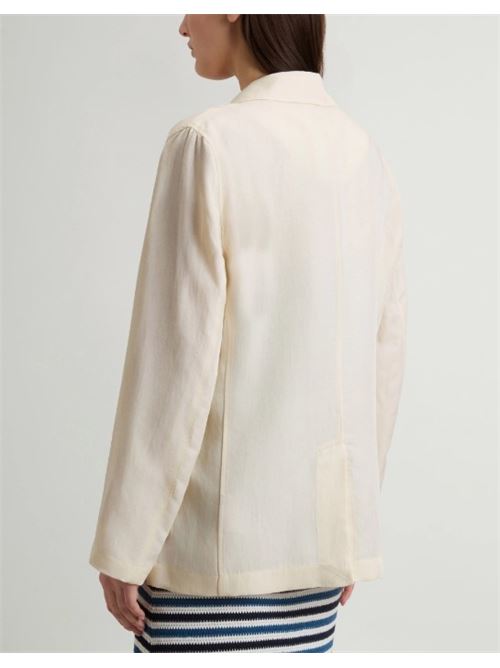 Giacca in misto lino WOOLRICH | CFWWBL2000FRUT3043.8743